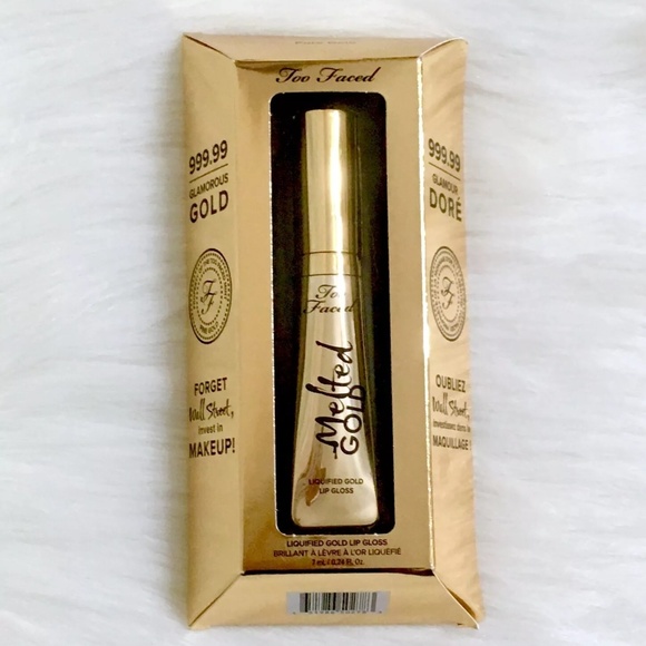 Too Faced Other - Too Faced Melted Gold Lip Gloss - NIB